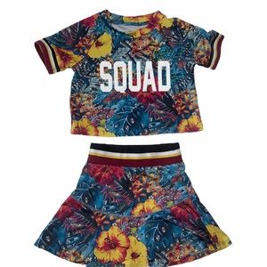 ‼️SOLD‼️ GIRLS Art Class SKIRT SET size XS 4/5